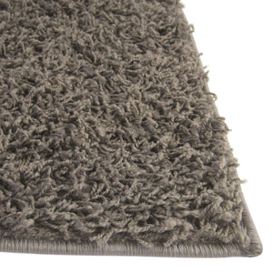 Graphite Gray 8' x 10' Solid Shag Rectangle Rug