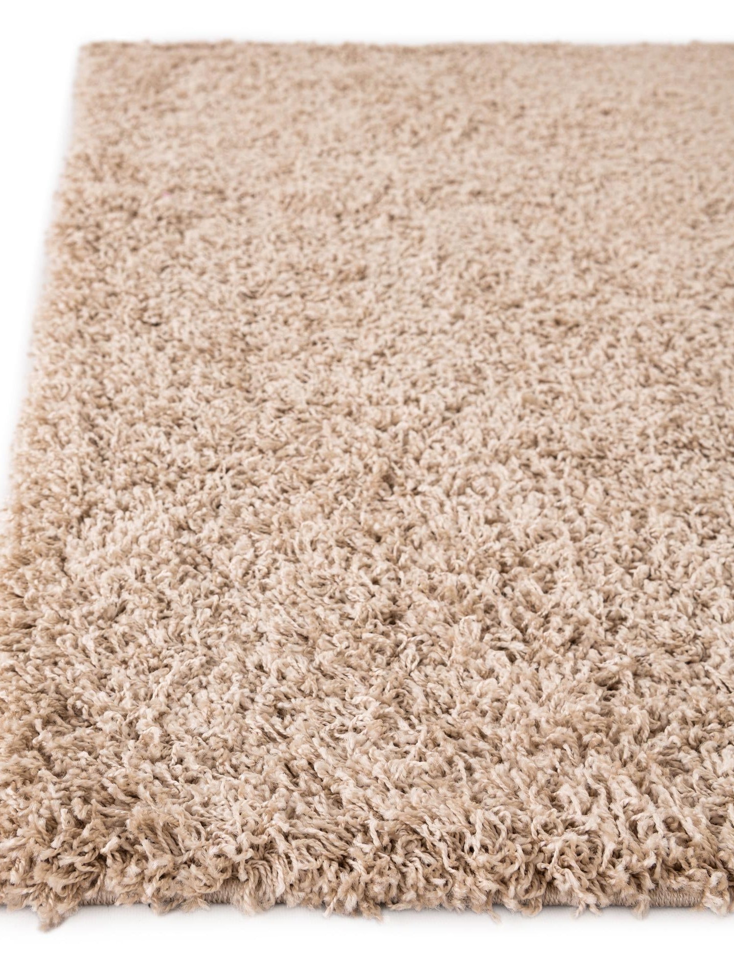 Taupe 3' 1 x 3' 1 Solid Shag Square Area Rug Thick Soft Touch Fluffy & Plush Shaggy Pile Durable Minimalist Carpet for Classic Interior Design for Sale at Rug Engine