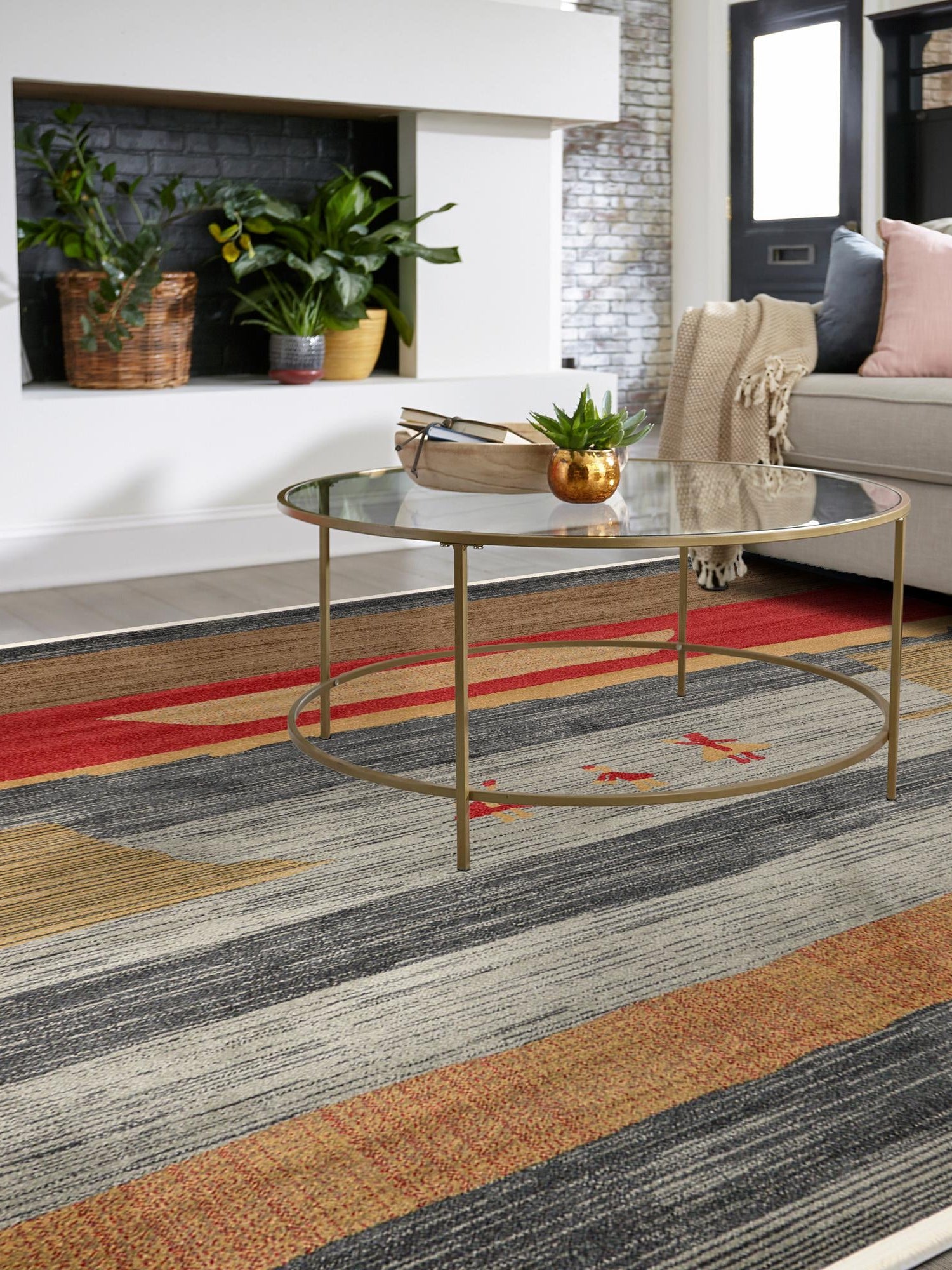 Blue 6' 1 x 6' 1 Fars Square Area Rug 100% Polypropylene Unique Traditional Carpet for Classical Living, Dining Room & Office Spaces for Sale at Rug Engine