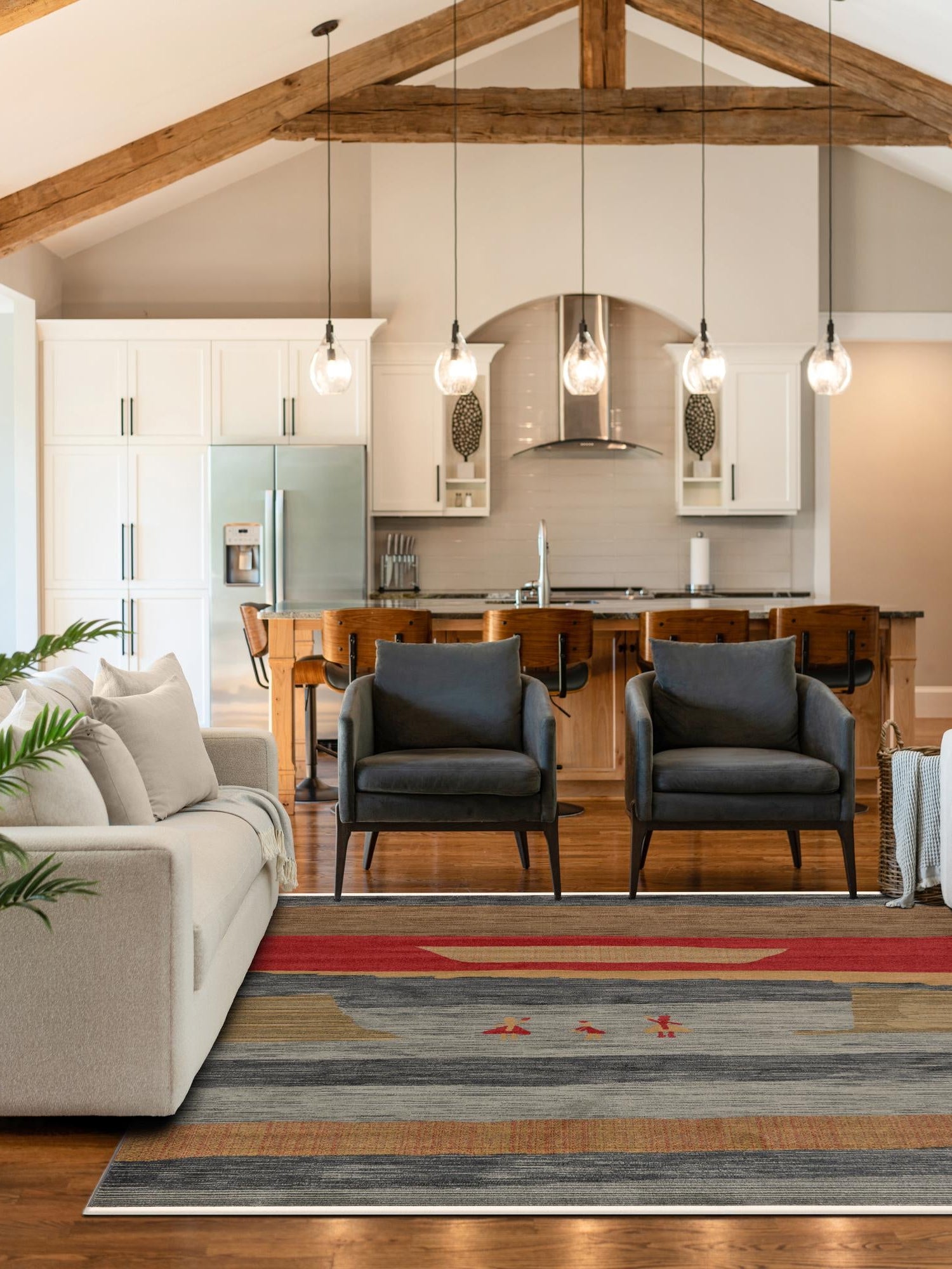 Blue 6' 1 x 6' 1 Fars Square Area Rug 100% Polypropylene Unique Traditional Carpet for Classical Living, Dining Room & Office Spaces for Sale at Rug Engine