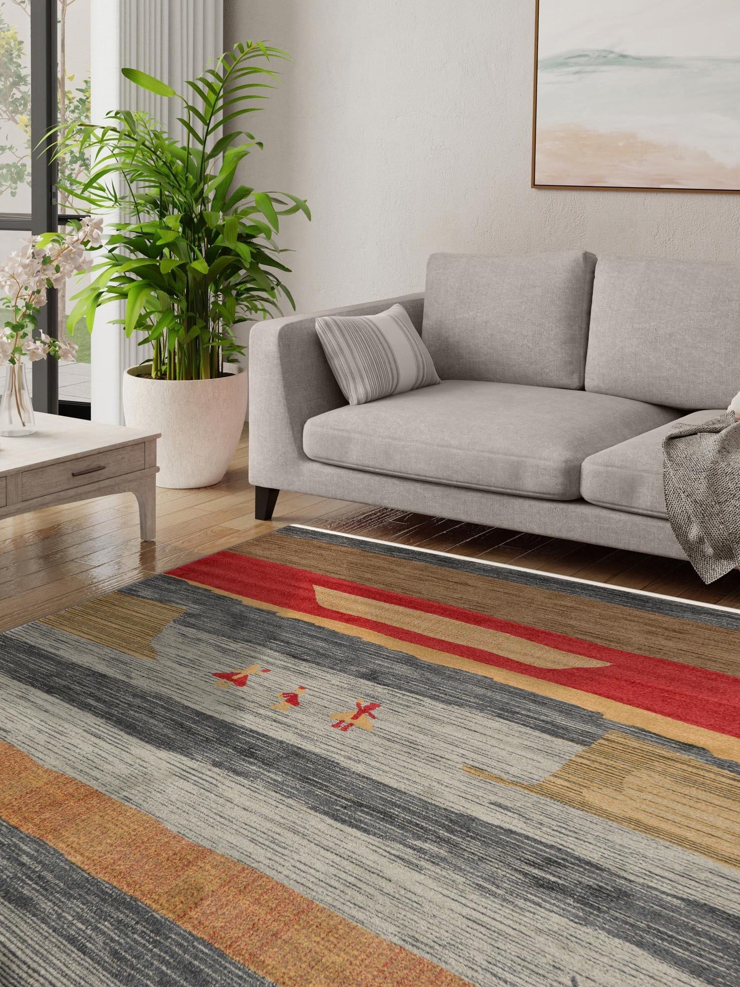 Blue 6' 1 x 6' 1 Fars Square Area Rug 100% Polypropylene Unique Traditional Carpet for Classical Living, Dining Room & Office Spaces for Sale at Rug Engine