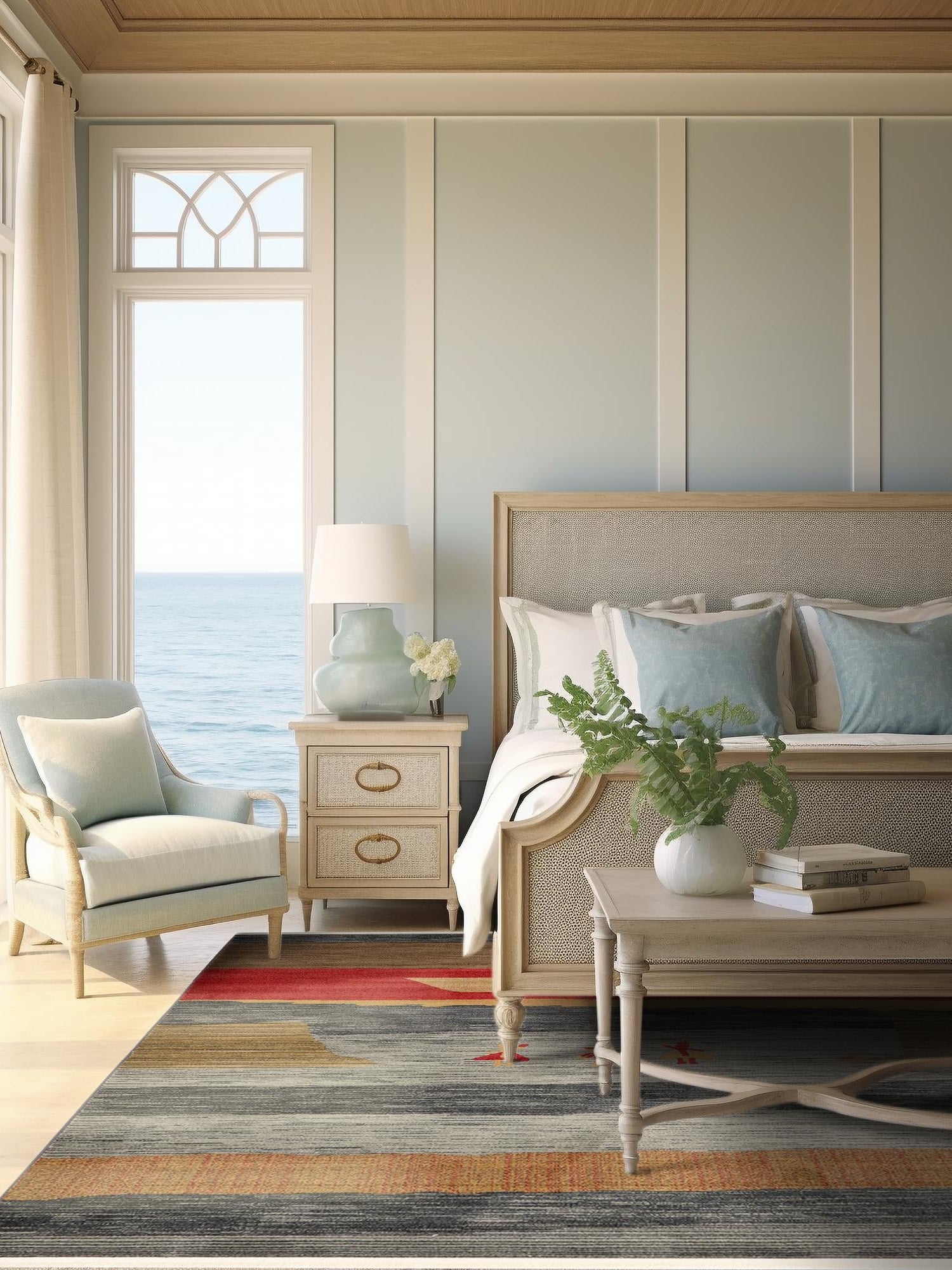 Blue 10' x 10' Fars Square Area Rug 100% Polypropylene Unique Traditional Carpet for Classical Living, Dining Room & Office Spaces for Sale at Rug Engine