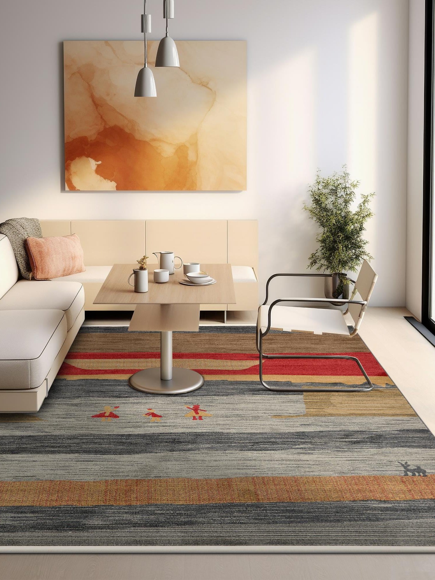 Blue 10' x 10' Fars Square Area Rug 100% Polypropylene Unique Traditional Carpet for Classical Living, Dining Room & Office Spaces for Sale at Rug Engine