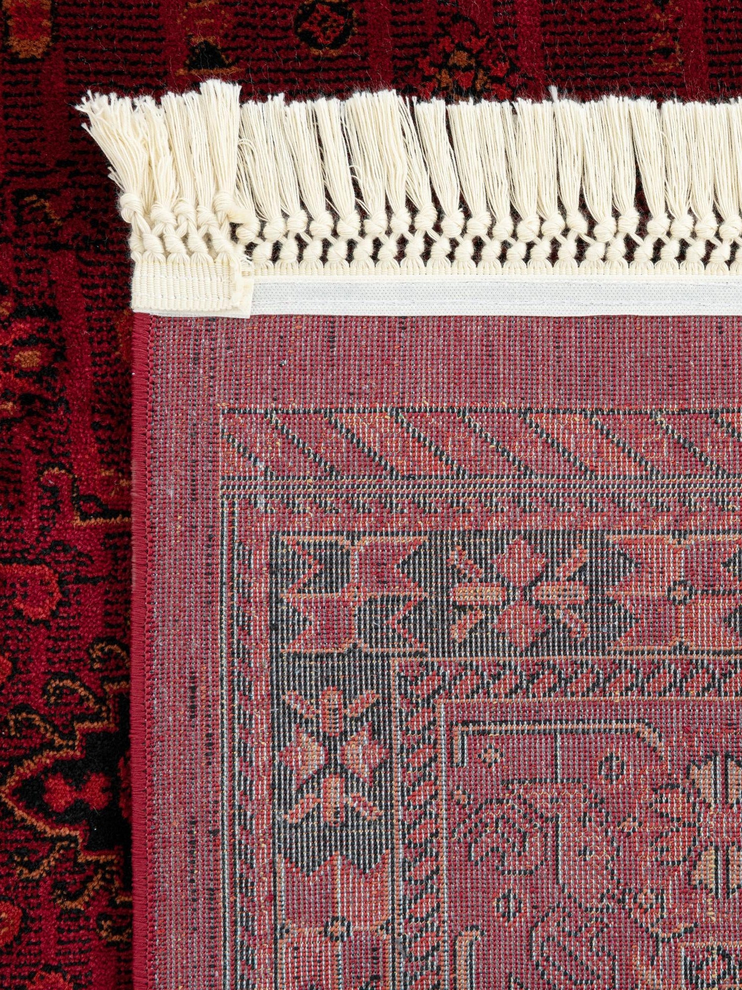 Red 10' x 13' 1 Tekke Rectangle Area Rug Classic Traditional Vintage Design Carpet for Living Rooms, Dining, Bedrooms, Office Space for Sale at Rug Engine