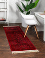 Red 2' 7 x 13' 1 Tekke Runner Area Rug Classic Traditional Vintage Design Carpet for Living Rooms, Dining, Bedrooms, Office Space for Sale at Rug Engine