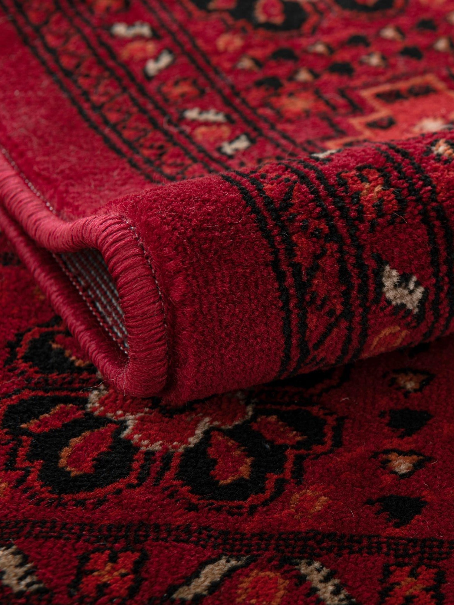Red 3' 1 x 5' 3 Tekke Rectangle Area Rug Classic Traditional Vintage Design Carpet for Living Rooms, Dining, Bedrooms, Office Space for Sale at Rug Engine