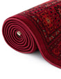 Red 5' 3 x 7' 1 Tekke Rectangle Area Rug Classic Traditional Vintage Design Carpet for Living Rooms, Dining, Bedrooms, Office Space for Sale at Rug Engine