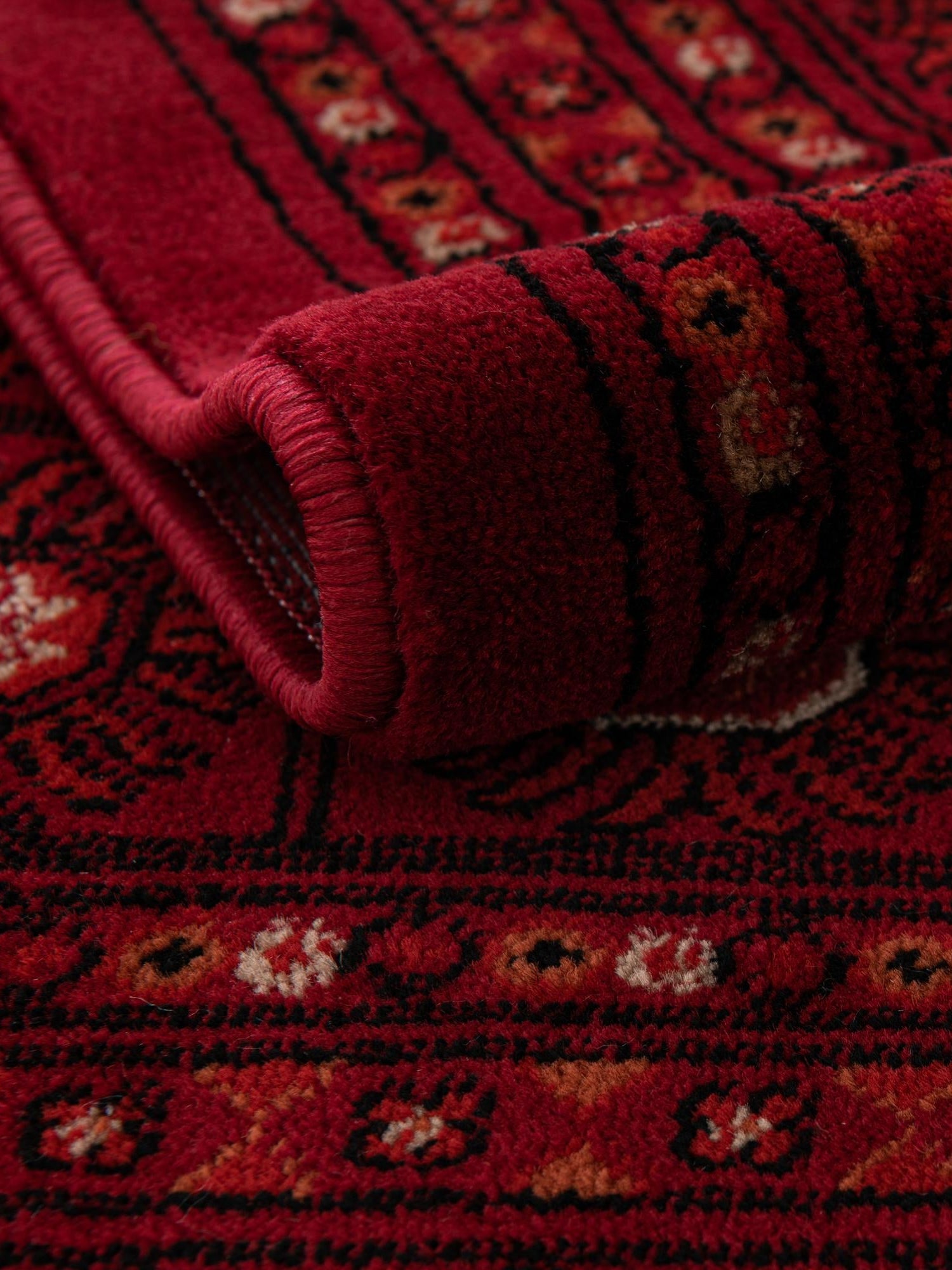 Red 7' 10 x 11' Tekke Rectangle Area Rug