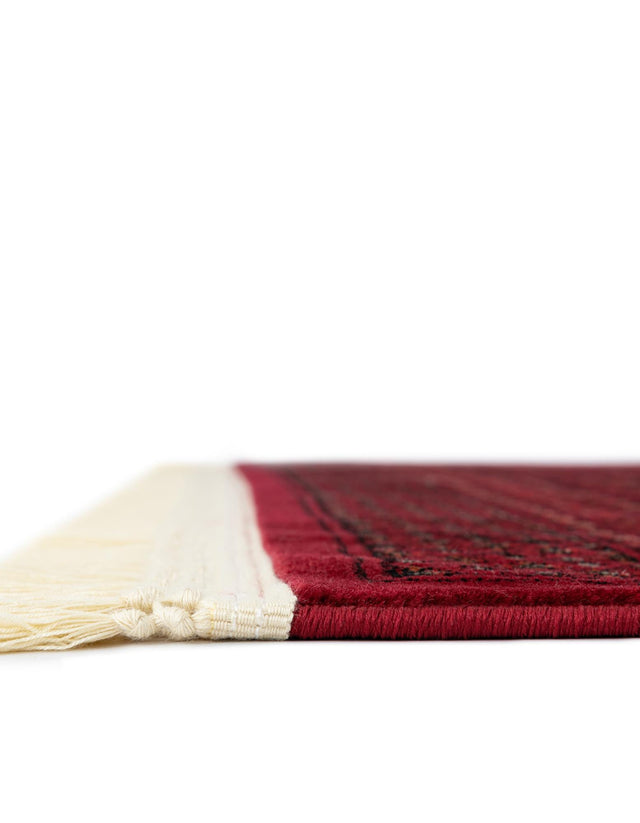Red 10' x 13' 1 Tekke Rectangle Area Rug Classic Traditional Vintage Design Carpet for Living Rooms, Dining, Bedrooms, Office Space for Sale at Rug Engine