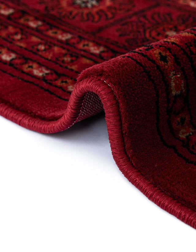 Red 5' 3 x 8' Tekke Rectangle Area Rug Classic Traditional Vintage Design Carpet for Living Rooms, Dining, Bedrooms, Office Space for Sale at Rug Engine