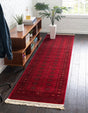 Red 2' 7 x 10' Tekke Runner Area Rug Classic Traditional Vintage Design Carpet for Living Rooms, Dining, Bedrooms, Office Space for Sale at Rug Engine