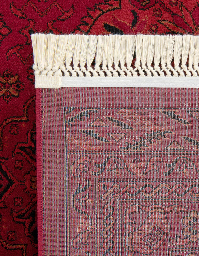 Red 3' 1 x 5' 3 Tekke Rectangle Area Rug Classic Traditional Vintage Design Carpet for Living Rooms, Dining, Bedrooms, Office Space for Sale at Rug Engine