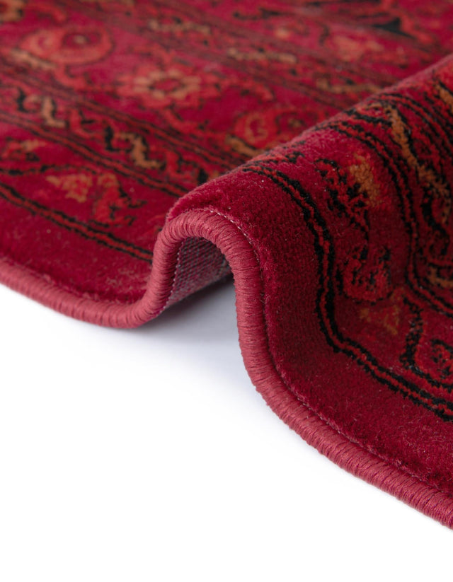 Red 3' 1 x 5' 3 Tekke Rectangle Area Rug Classic Traditional Vintage Design Carpet for Living Rooms, Dining, Bedrooms, Office Space for Sale at Rug Engine