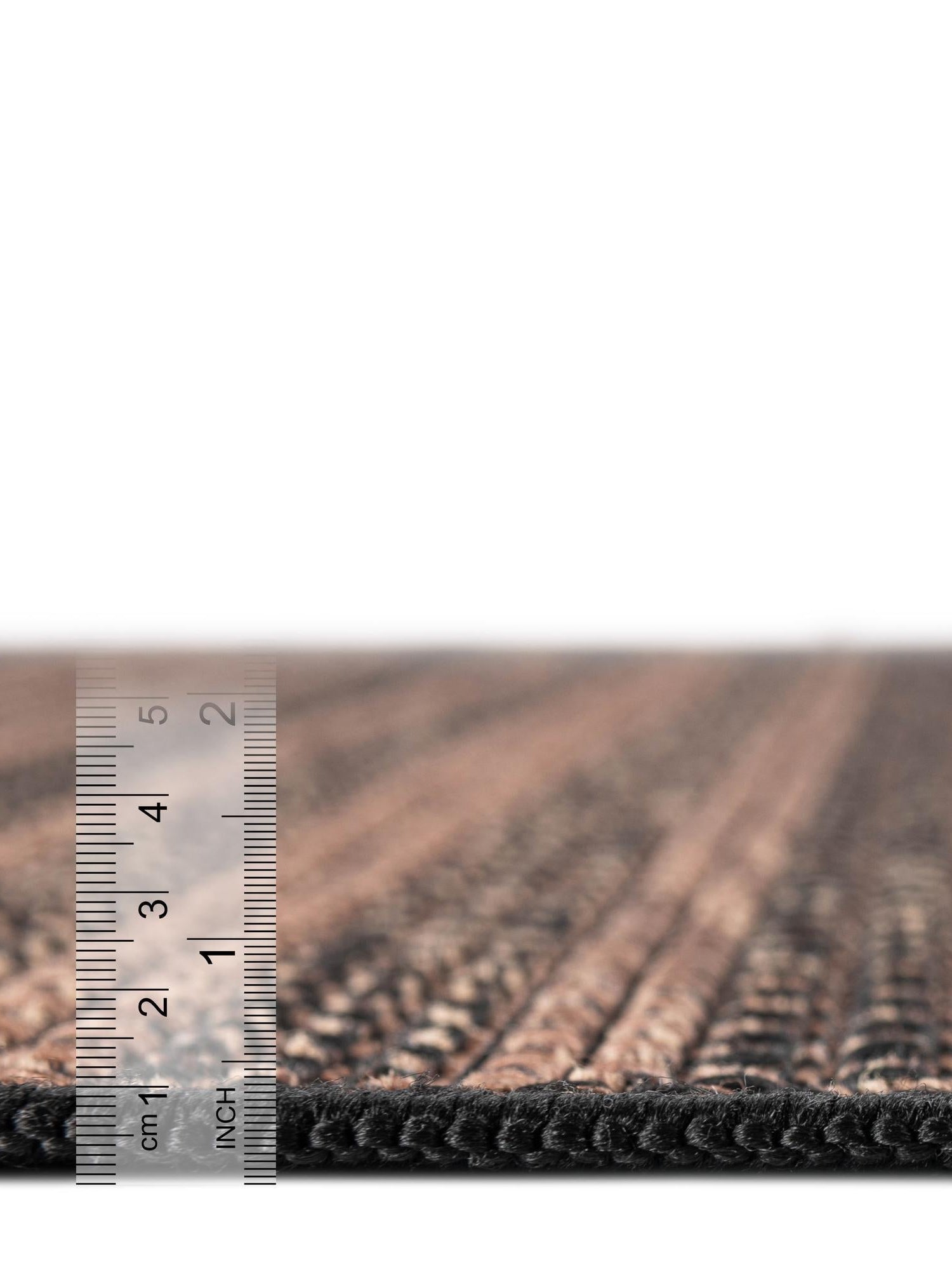 Brown 4' 1 x 6' 1 Outdoor Border Rectangle Area Rug Weather Resistant for Patio, Deck, Terrace, Balcony, Porch 100% Polypropylene Classic Bordered Carpet for Sale at Rug Engine