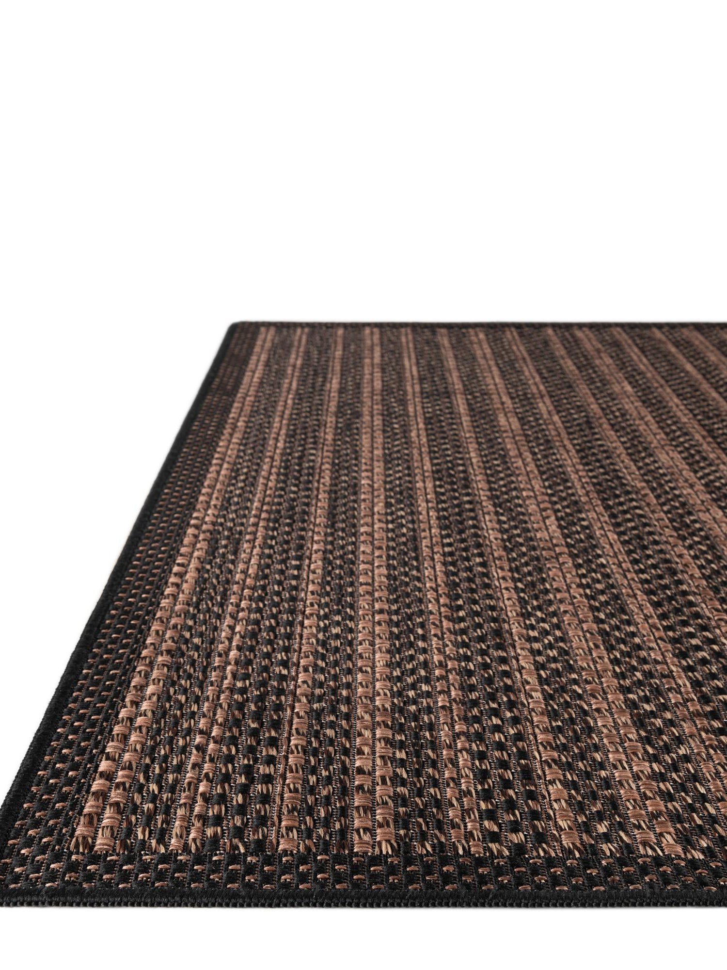 Brown 5' 3 x 8' Outdoor Border Rectangle Area Rug Weather Resistant for Patio, Deck, Terrace, Balcony, Porch 100% Polypropylene Classic Bordered Carpet for Sale at Rug Engine