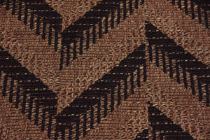 Brown 2' 2 x 6' Outdoor Modern Runner Area Rug Weather Resistant for Patio, Deck, Terrace, Balcony, Porch 100% Polypropylene Modern Outside Carpet for Sale at Rug Engine