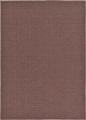 Brown 7' 1 x 10' Outdoor Modern Rectangle Area Rug Weather Resistant for Patio, Deck, Terrace, Balcony, Porch 100% Polypropylene Modern Outside Carpet for Sale at Rug Engine