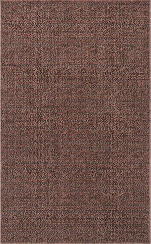 Brown 3' 3 x 5' 1 Outdoor Modern Rectangle Area Rug Weather Resistant for Patio, Deck, Terrace, Balcony, Porch 100% Polypropylene Modern Outside Carpet for Sale at Rug Engine