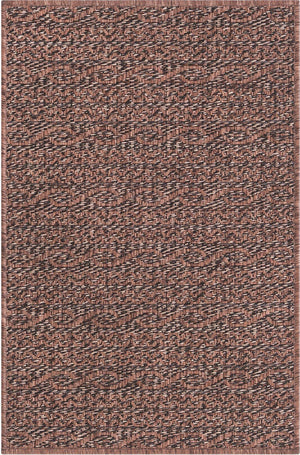 Brown 2' 2 x 3' 1 Outdoor Modern Rectangle Area Rug Weather Resistant for Patio, Deck, Terrace, Balcony, Porch 100% Polypropylene Modern Outside Carpet for Sale at Rug Engine