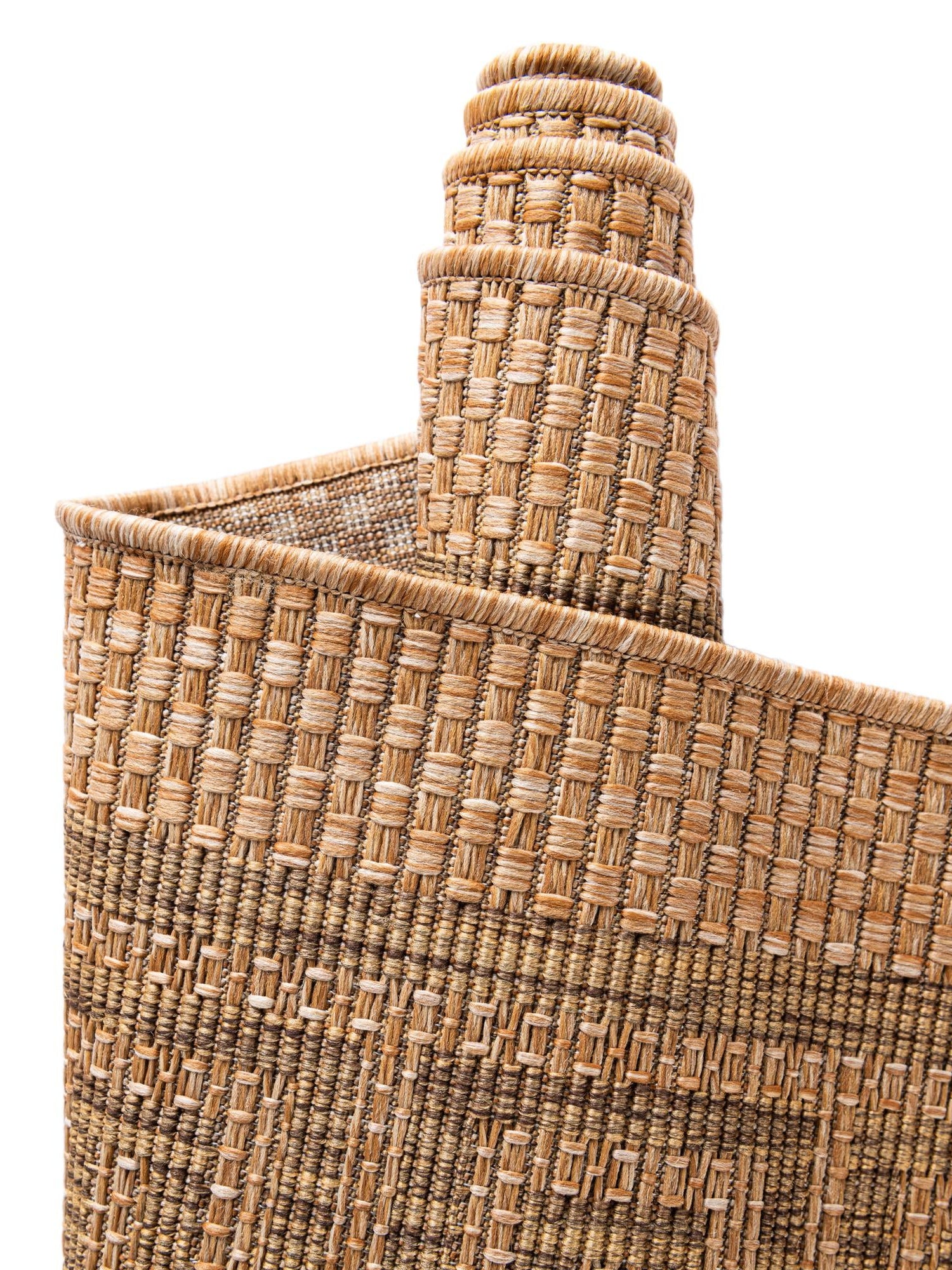 Light Brown 5' 3 x 8' Outdoor Border Rectangle Area Rug Weather Resistant for Patio, Deck, Terrace, Balcony, Porch 100% Polypropylene Classic Bordered Carpet for Sale at Rug Engine