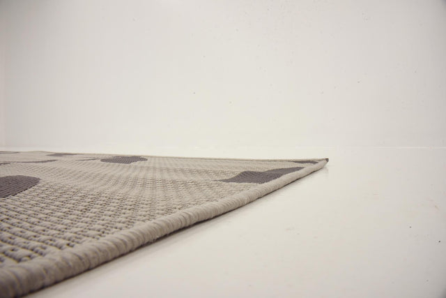 Gray 7' 1 x 10' Outdoor Botanical Rectangle Area Rug Weather Resistant for Patio, Deck, Terrace, Balcony, Porch Polypropylene Garden Floral Tropical Carpet for Sale at Rug Engine