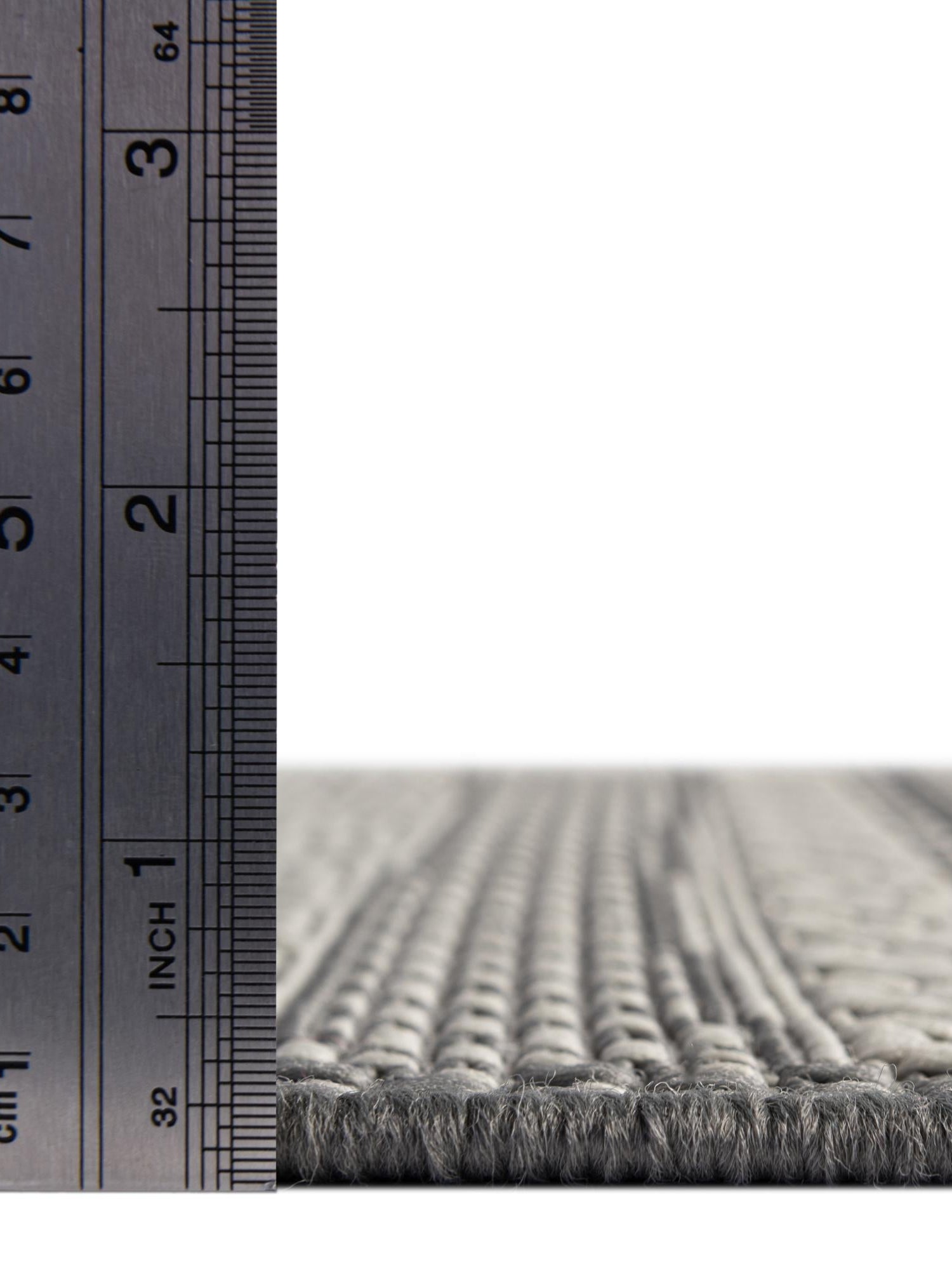 Gray 8' x 11' 4 Outdoor Border Rectangle Area Rug Weather Resistant for Patio, Deck, Terrace, Balcony, Porch 100% Polypropylene Classic Bordered Carpet for Sale at Rug Engine