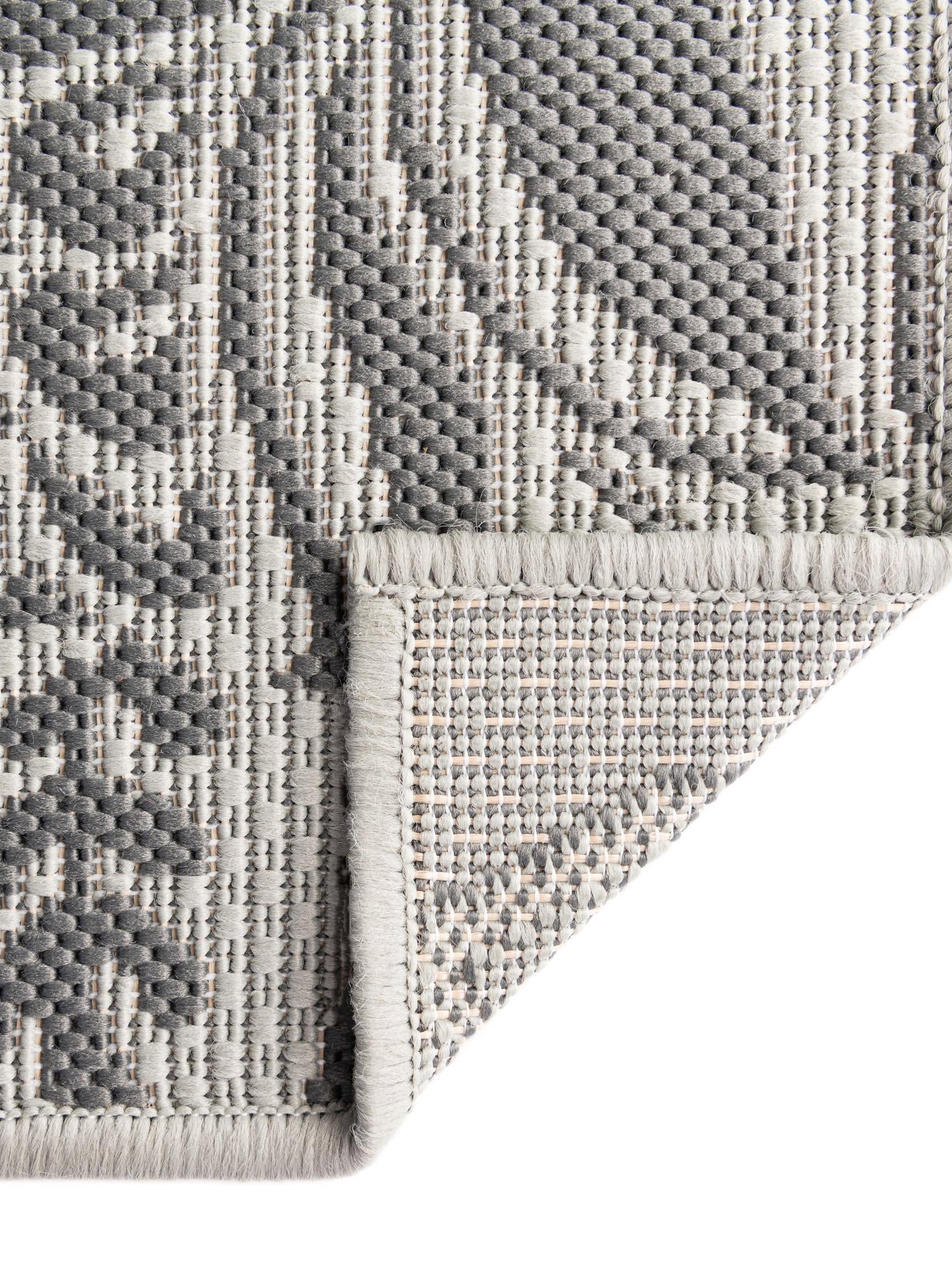 Gray 5' 3 x 8' Outdoor Botanical Rectangle Area Rug Weather Resistant for Patio, Deck, Terrace, Balcony, Porch Polypropylene Garden Floral Tropical Carpet for Sale at Rug Engine
