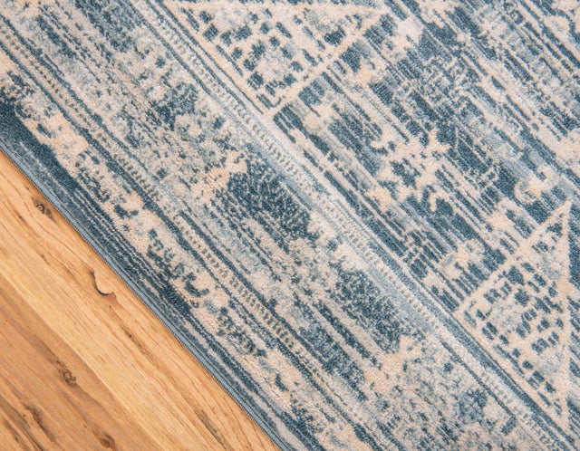 Blue 2' 2 x 3' Paris Rectangle Area Rug