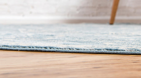 Blue 6' 1 x 6' 1 Paris Round Area Rug