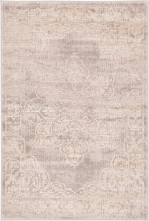 Gray 2' 2 x 3' 1 Paris Rectangle Area Rug