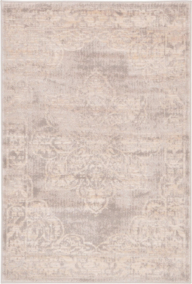 Gray 2' 2 x 3' 1 Paris Rectangle Area Rug