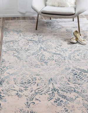 Blue 9' x 12' 2 Paris Rectangle Rug