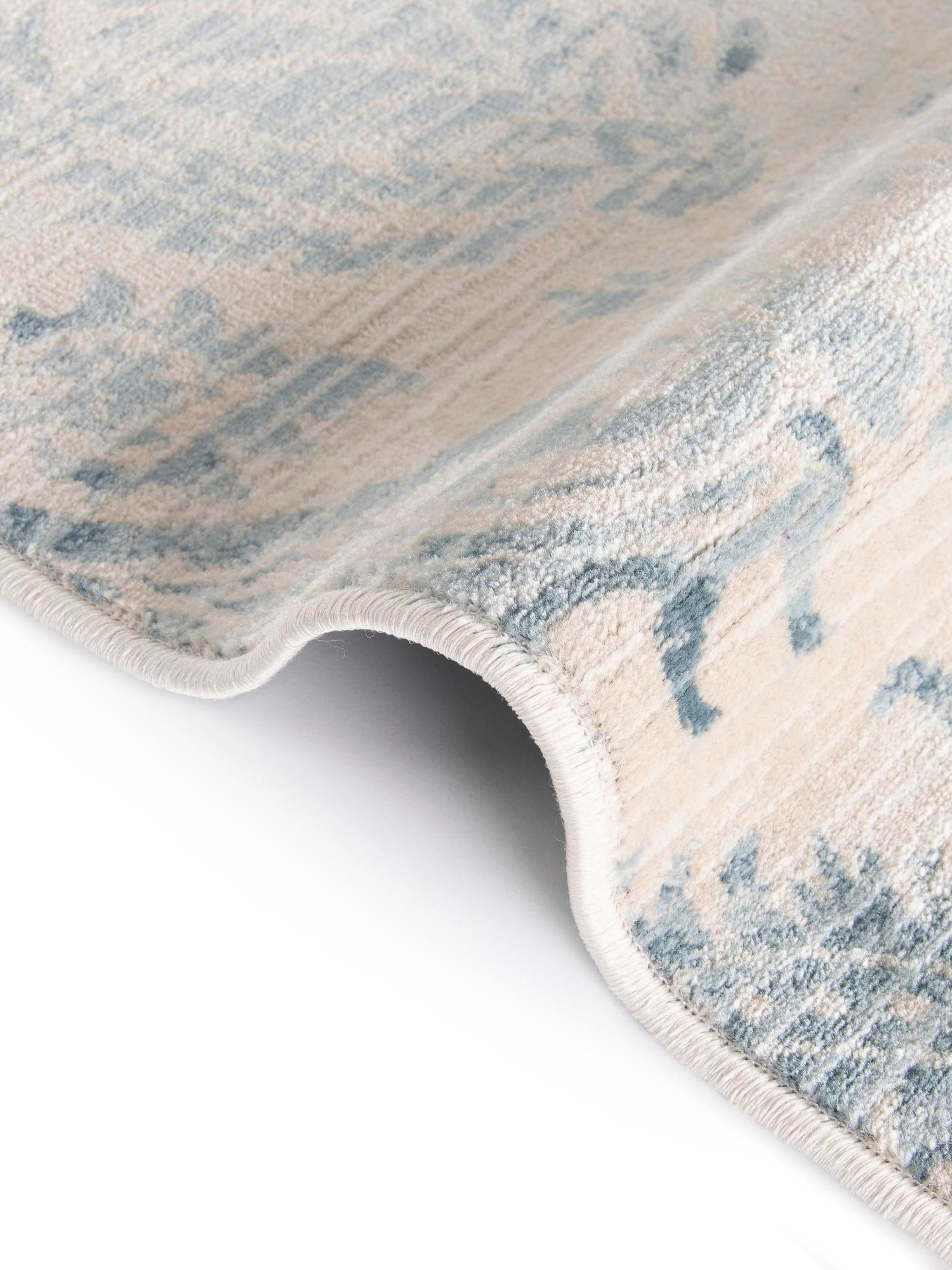 Blue 2' 7 x 12' Paris Runner Area Rug