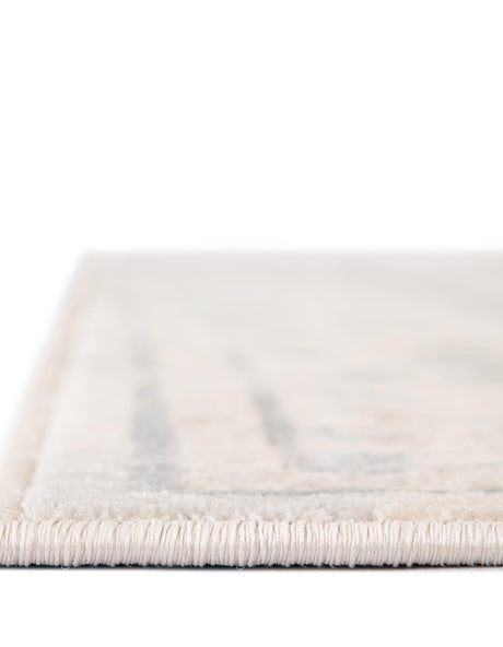 Beige 2' 7 x 10' Paris Runner Area Rug Distressed Vintage Style Easy-Clean Carpet for Living Rooms, Kitchen, Bedrooms, Office, Dorms for Sale at Rug Engine