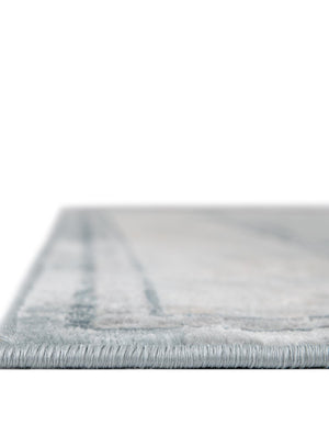 Light Blue 6' 1 x 9' Paris Rectangle Area Rug