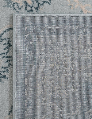 Light Blue 6' 1 x 9' Paris Rectangle Area Rug