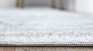 Light Blue 2' 7 x 10' Paris Runner Area Rug
