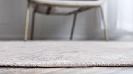 Gray 6' 1 x 6' 1 Paris Round Area Rug