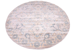 Gray 6' 1 x 6' 1 Paris Round Area Rug