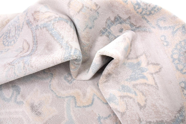 Gray 6' 1 x 6' 1 Paris Round Area Rug