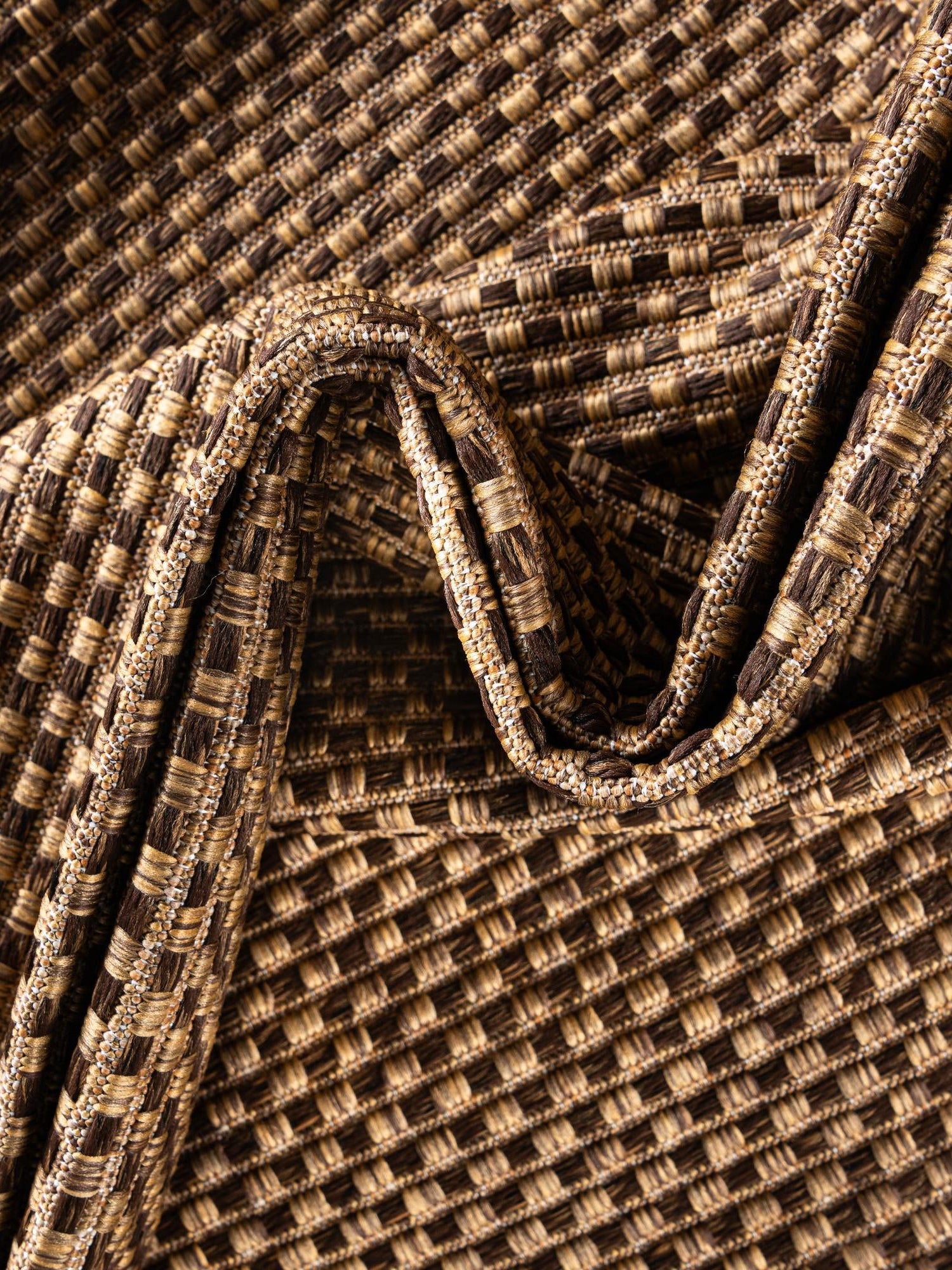 Brown 8' x 11' 4 Outdoor Border Rectangle Area Rug Weather Resistant for Patio, Deck, Terrace, Balcony, Porch 100% Polypropylene Classic Bordered Carpet for Sale at Rug Engine