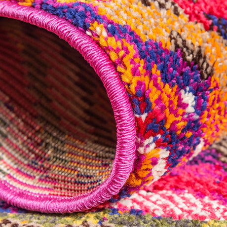 Multicolor 10' 6 x 16' 5 Estrella Rectangle Area Rug 100% Polypropylene Non-Shedding Stain Resistant Carpet Colorful Modern Abstract Design Easy Clean for Home Decor for Sale at Rug Engine