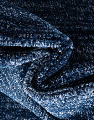Navy Blue 2' x 8' Del Mar Runner Area Rug 100% Polypropylene Easy Clean Stain Resistant Vivid Modern Carpet Mat for Home Decor Interior Designing for Sale at Rug Engine