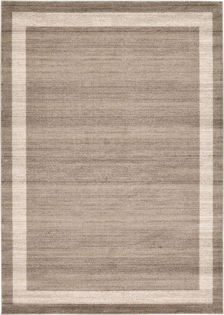 Light Brown 7' 10 x 11' Del Mar Rectangle Area Rug 100% Polypropylene Easy Clean Stain Resistant Vivid Modern Carpet Mat for Home Decor Interior Designing for Sale at Rug Engine