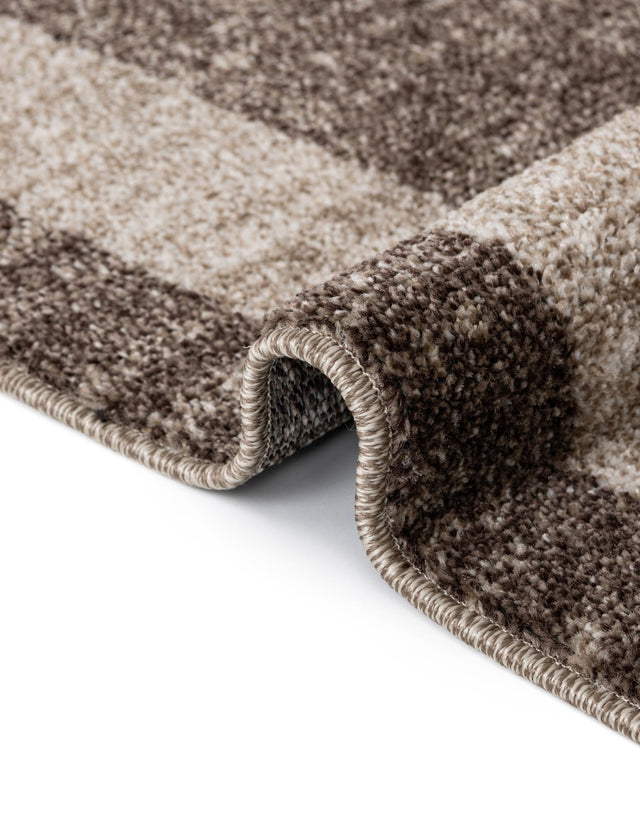 Light Brown 7' 1 x 10' Del Mar Rectangle Area Rug 100% Polypropylene Easy Clean Stain Resistant Vivid Modern Carpet Mat for Home Decor Interior Designing for Sale at Rug Engine