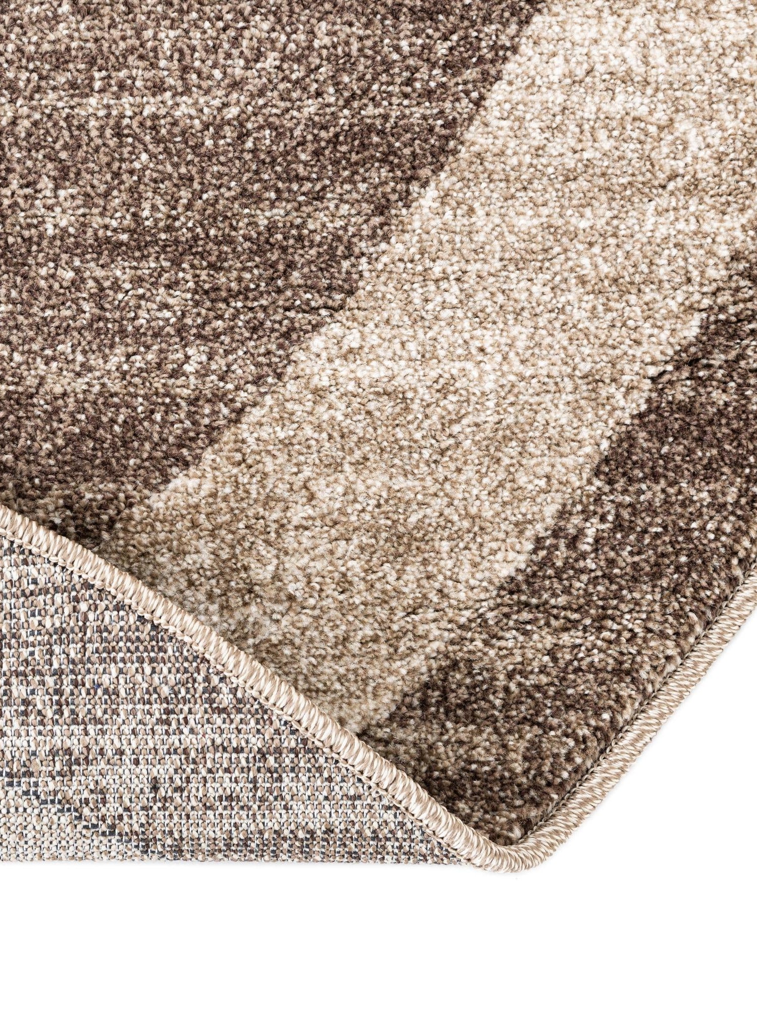 Light Brown 7' 10 x 7' 10 Del Mar Round Area Rug 100% Polypropylene Easy Clean Stain Resistant Vivid Modern Carpet Mat for Home Decor Interior Designing for Sale at Rug Engine