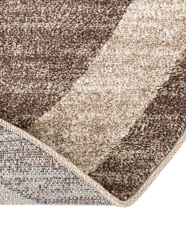 Light Brown 7' 10 x 7' 10 Del Mar Round Area Rug 100% Polypropylene Easy Clean Stain Resistant Vivid Modern Carpet Mat for Home Decor Interior Designing for Sale at Rug Engine