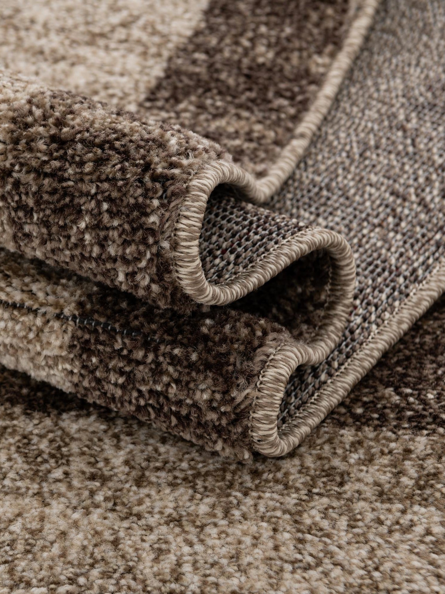 Light Brown 2' x 6' 1 Del Mar Runner Area Rug 100% Polypropylene Easy Clean Stain Resistant Vivid Modern Carpet Mat for Home Decor Interior Designing for Sale at Rug Engine