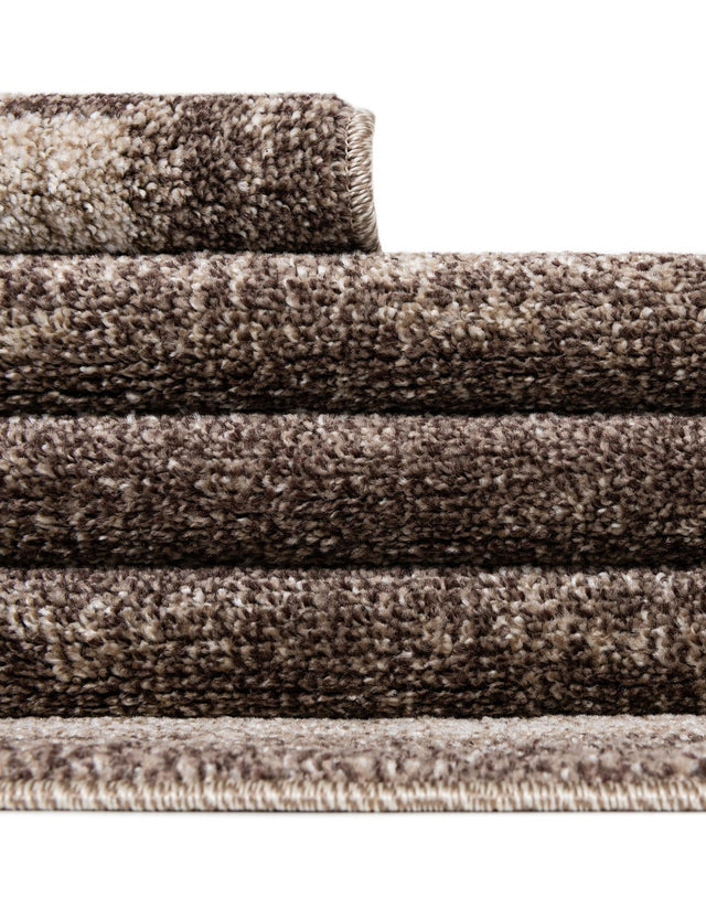 Light Brown 2' x 6' 1 Del Mar Runner Area Rug 100% Polypropylene Easy Clean Stain Resistant Vivid Modern Carpet Mat for Home Decor Interior Designing for Sale at Rug Engine
