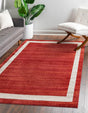 Terracotta 4' 1 x 6' 1 Del Mar Rectangle Area Rug 100% Polypropylene Easy Clean Stain Resistant Vivid Modern Carpet Mat for Home Decor Interior Designing for Sale at Rug Engine